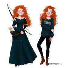 Collection of the best merida (brave) wallpapers. Modern Merida Modern Disney Characters Modern Disney Disney Princess Fashion