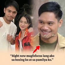 Eman Bacosa Pacquiao Prioritizes Career Over Romance Rising boxer Eman  Bacosa Pacquiao is making it clear that his priorities are firmly set as he  continues to build his name in the sport.