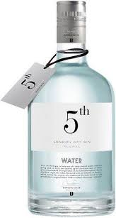 Gin 5th Water Floral Gin Bottle Packaging Alcohol Packaging