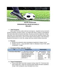 Namun jika dilakukan dengan strategi dan teknik yang benar, besar kemungkinan gol pun bisa tercipta. Modul Pengayaan Permainan Sepakbola Pages 1 10 Flip Pdf Download Fliphtml5