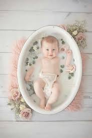 Jazz up bath time with some of these fun color tablets. Pin By Livi On Picture Perfect Milk Bath Photography Milk Bath Maternity 6 Month Baby Picture Ideas