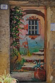 Valloria Im Le Porte Dipinte Painted Doors Cool Doors Beautiful Doors