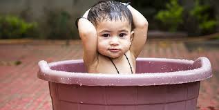 Babies at this age can crawl, pull from a seated position to standing. When Your Toddler Has A Fear Of The Bath