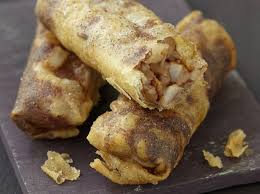 Nems Poires Choco Praline Noisettes Recette Recettes De Cuisine Recette Nems