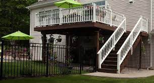 Cost To Add Deck Stairs 2020 Price Guide Inch Calculator Building A Deck Deck Stairs Deck Steps