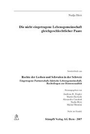 Maybe you would like to learn more about one of these? Die Nicht Eingetragene Lebensgemeinschaft Herz Recht Ch