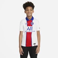 Se inspiró en la camisa ajax, ya que el club fue muy exitoso en esta época, y los colores de la bandera francesa. Camisa Nike Psg Ii 2020 21 Torcedor Pro Infantil Nike Com