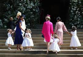 Princess beatrice married edoardo mapelli mozzi wearing a vintage gown designed. Jessica Mulroney S Blue Dress At Royal Wedding 2018 Popsugar Fashion