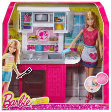Barbie Doll And Deluxe Kitchen Furniture Accessories Play Set Playset New In Box Barbie Kitchen Barbie Doll House Barbie Doll Accessories