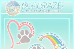 Download Pet Memorial Quote Rainbow Bridge Svg And Dxf Files 92408 Svgs Design Bundles