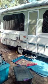 The rockwood a122bh offers a unique setup for a camper. 2001 Used Rockwood Premier Pop Up Camper In Texas Tx