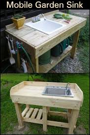 fully functional diy outdoor sink