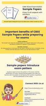 Class 12 All Subjects Sample Papers Of Cbse Boards With Solutions Sample Paper Exam Answer Solutions
