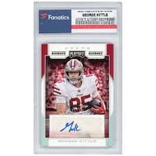1989 upper deck baseball actually did change the card game. George Kittle San Francisco 49ers Autographed 2017 Panini Playoff Rookie 3rs Gk 34 99 Card