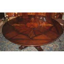 The frame of the table is made of solid wood, and the tabletop is made of 2.5cm thick wooden composite. Round To Round Extending Dining Tables The Best Selection Online Bernadette Livingston
