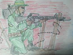 Descubre el apartado didaldiy donde disfrutar de talleres y cursos. Share Ko Lang Drawing Ko Ng Isang Sundalo Ng Philippine Army Na Armado Ng M16a1 Na May Bayoneta Philippines