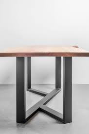Metal Table Base Dining Table Base Modern Dining Table Custom Steel Legs For Glass Table Live Edge Table Industrial Table Rustic Table Metal Table Base Metal Table Metal Dining Table