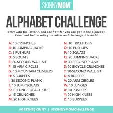 Each Letter Is An Exercise Are You Up For The Challenge Alphabet Workout Fun Workouts Spell Your Name Workout