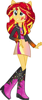 Equestria Girls Sunset Shimmer Rainbowfied By Theshadowstone On Deviantart Little Pony Pony Equestria Girls
