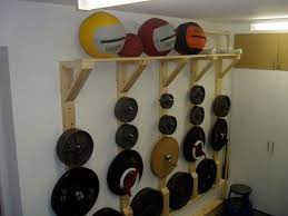 Diy Plate Tree Rack Diy Home Gym Gym At Home Ideas Mini Gym