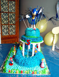 5 out of 5 stars. Sonic Mario Birthday Cake By Liberty At B4 And Afters Project Blog