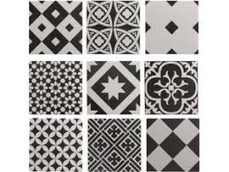 Deco Carrelage Aspect Carreaux Ciment Revisites Abk Docks Carrelages Du Marais Leroy Merlin Castorama Fashion Maman Carreaux De Ciment Noir Et Blanc Imitation Carreaux De Ciment Carreaux Ciment