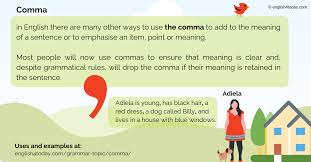 Check spelling or type a new query. Comma English4today