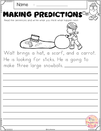 Free Making Predictions In 2020 Making Predictions 2nd Grade Worksheets Kindergarten Worksheets