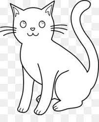 60 gambar hitam putih kucing koleksi populer. Sketsa Kucing Hitam