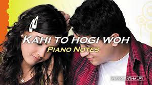 Kahin To Hogi Woh Jaane Tu Ya Jaane Na Piano Notes Kahin toh kahin toh hogi woh duniya jahan tu mere saath hai jahan main jahan tu aur jahan bas tere mere jazbaat hai. kahin to hogi woh jaane tu ya jaane