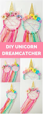 Diy Birthday Crafts For Kids Diy Unicorn Dreamcatcher Unicorn Crafts Birthday Crafts Diy Crafts For Kids