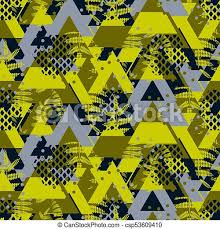 Maybe you would like to learn more about one of these? Triangle Camo Fern Bold Seamless Vector Pattern Geometric Repeating Background Canstock
