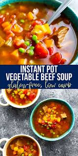 Instant Pot Vegetable Beef Soup Sweetpeasandsaffron Com Recipe In 2020 Instant Pot Soup Recipes Vegetable Beef Soup Slow Cooker Freezer Meals