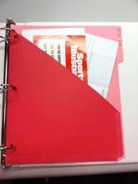 Diy Pocket Dividers Folder Diy Pocket Folder Diy Binder Dividers