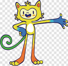 Meet your rio 2016 olympics mascots. 2016 Summer Olympics Opening Ceremony Paralympics Rio De Janeiro Vinicius And Tom Yellow Vector Cartoon Cat