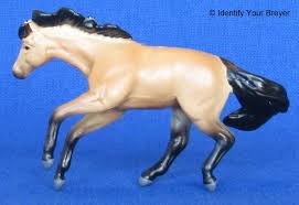 Galloping buckskin, abstract horse art. Identify Your Breyer Reining Stock Mare
