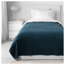 Vareld Bedspread Dark Blue Official Website Ikea Bed Spreads Ikea Ikea Bedspreads
