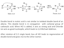 Conversion Of Maleic To Fumaric Acid Give The Mechanism For The Acid  Catalyzed Isomerization Of Maleic To Fumaric Acid Theoretical Yield Of Maleic  Acid: Actual Yield: 14.3 G Actual Yield Of Fumaric