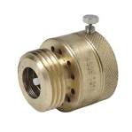 Garden hose pressure relief valve