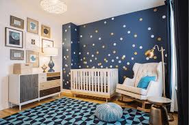 Looking for a cute idea for a baby boy's nursery? 10 Ideas For Navy Nurseries