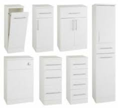 Furnishing the bathroom with accessories that match the shape and style of the surrounding environment allows to. Essential Shopping Kartell Impakt 4 Drawer Base Unit 300mm W X 300mm D Floor Standing White