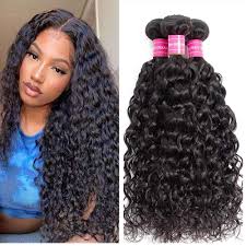 Brazilian big wavy hair| lokshair 100% virgin human hair factory 100% virgin human hair made, natural luster, easy to blend with african american texture. Amazon Com Water Wave Bundles 18 20 22 300gram Brazilian Human Hair Wet And Wavy Bundles 100 Unprocessed Virgin Human Hair Extensions Natural Color Beauty Personal Care