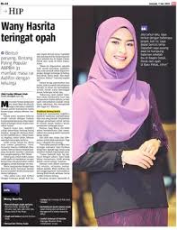 Sampai sekarang ada juga rakan yang rimas tak boleh nak sebut nama saya, tetapi saya tak ambil hati pun sebaliknya berbangga dengan nama isteri: Wany Hasrita Teringat Opah Klik