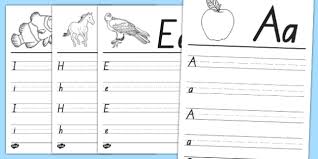 An alphabet is a set of letters or symbols that we use to represent the basic speech sounds of a language in writing. Te Reo Maori Writing Template