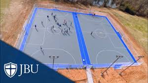 We will work with you to design a court so you can hoop it up like the pros basketball, volleyball, short tennis, pop tennis, pickleball, badminton, futsal/soccer, hockey, tetherball, roller sports, four square, hopscotch. Futsal Court Youtube