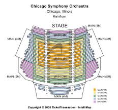 Symphony Center Chicago Seating Chart New Deals