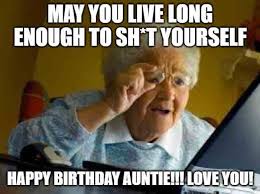 15 Best Happy Birthday Aunt Meme Just Meme
