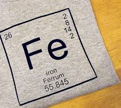 T Shirt Men 39 S Cotton Science Tee Iron Fe Periodic Table Of Elements Large Tshirt Science Tee Tees Mens Shirts