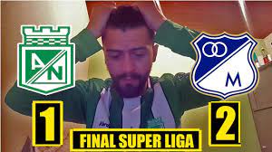 Santa fe vs nacional se jugará con público. Super Liga Nacional Vs Millonarios 1 2 Partido Ida Reaccion Hincha 7 2 18 Youtube