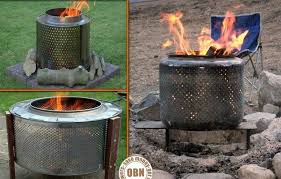 Washing Machine Bin For Fire Place Garten Upcycling Diy Garten